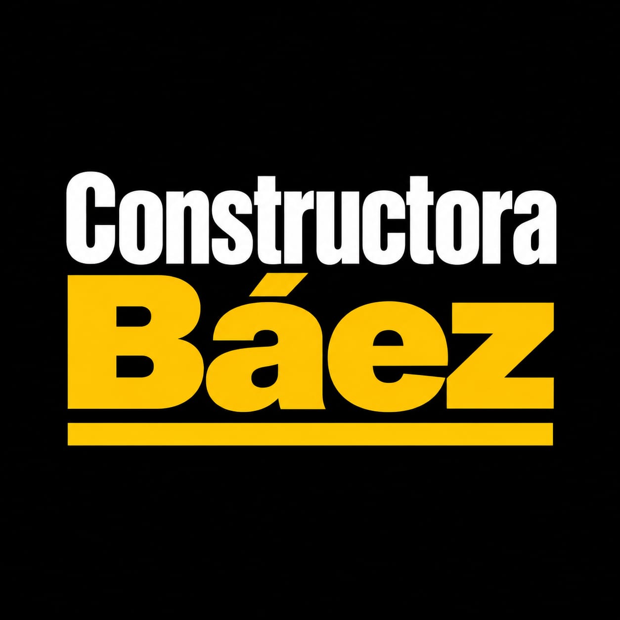 Logo de Constructora Báez